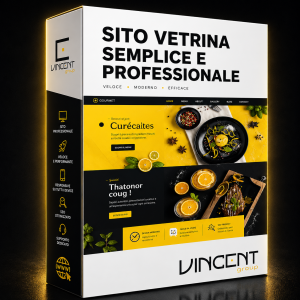 Sito Vetrina Professionale – Pronto, Semplice, Efficace